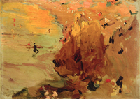 Sketch for Beach Scene