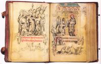 The Hours of Jeanne d'Evreux: Arrest of the Christ & Annunciation