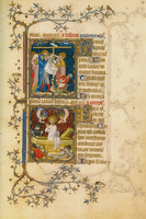 Miniature from Petites Heurs du Duc Jean de Berry