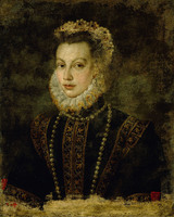 Portrait of Queen Elisabeth of Spain