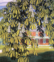 Chestnut Trees, House, Barrie
