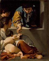 The Charity of Saint Elizabeth (study)