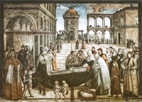 Death of St Bernardine