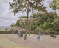The Public Garden at Pontoise