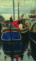 Boats on the Volga
