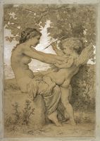 Young Girl Resisting Love
