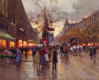 Paris Street Scene