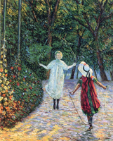 Girls Jumping Rope