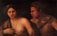 Nymph and Satyr