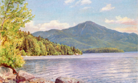White Face Mountain from Lake Placid