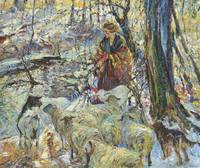 Sheep at the Brook