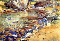 Brook among the Rocks