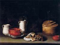 Still Life with Crockery and Cakes