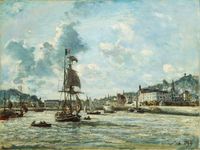 Entrance to the Port of Honfleur