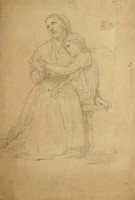Mother and Child Praying