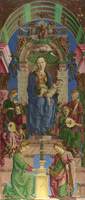 The Virgin and Child Enthroned