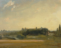 View Towards the Rectory, East Bergholt