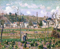 Le jardin de Maubuisson, Pontoise, la Mère Bellette
