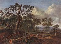 A Road Beside the Forest
