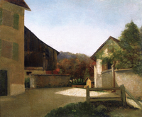 Corner of a Belgian Village
