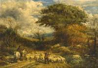 Driving Sheep, Surrey