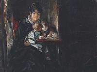 Maria Constable with Two of Her Children