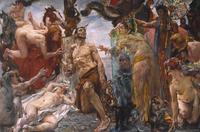 The Temptation of Saint Anthony (after Gustave Flaubert)