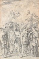 Mnemosyne Carried by the Nymphs