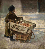 Study of a Boy for the "Shrovetide Festivities"