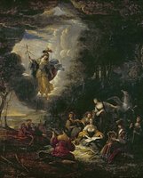 Athena Visiting the Muses