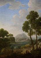 Landscape with Figures and Cattle