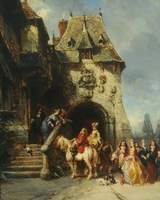 Une visite au chȃteau