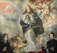 The Immaculate Conception of the Virgin with Two Donors