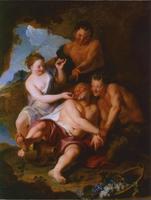 Silenus Smeared with Blackberries by Egle