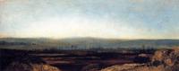 Panoramic Landscape on the Outskirts of Paris