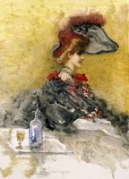 The Red Feathered Hat