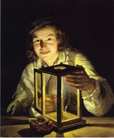 Young Servant with Lantern
