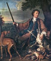 Self-portrait in Hunting Dress