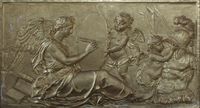 Clio écrivant l'histoire du Roi (Clio Writing the King's History)