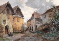 An Old Lane in Weißenkirchen in Wachau Valley