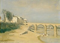 Bridge on the Saône River at Mȃcon