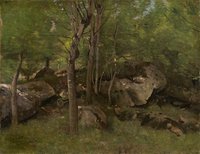 Rocks in the Forest of Fontainebleau