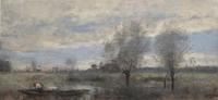 Palluel, Boater in the Marshes