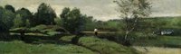 Landscape with a Boy in a White Shirt