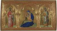 The Madonna of Humility with Saints Mark and John the Baptist