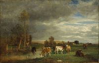 Landscape near Dieppe