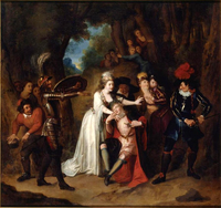 Story of Don Quixote - Don Quixote Defends Basilius, Who Marries Quiteria by Stratagem