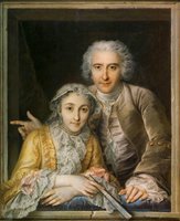 Portrait of Philippe Coypel and His Wife