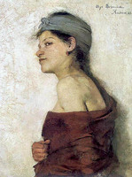 Portrait of a Gypsy Woman