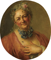 Portrait of Pierre de Jelyotte (1713-1797), in the role of Nymph Plataea